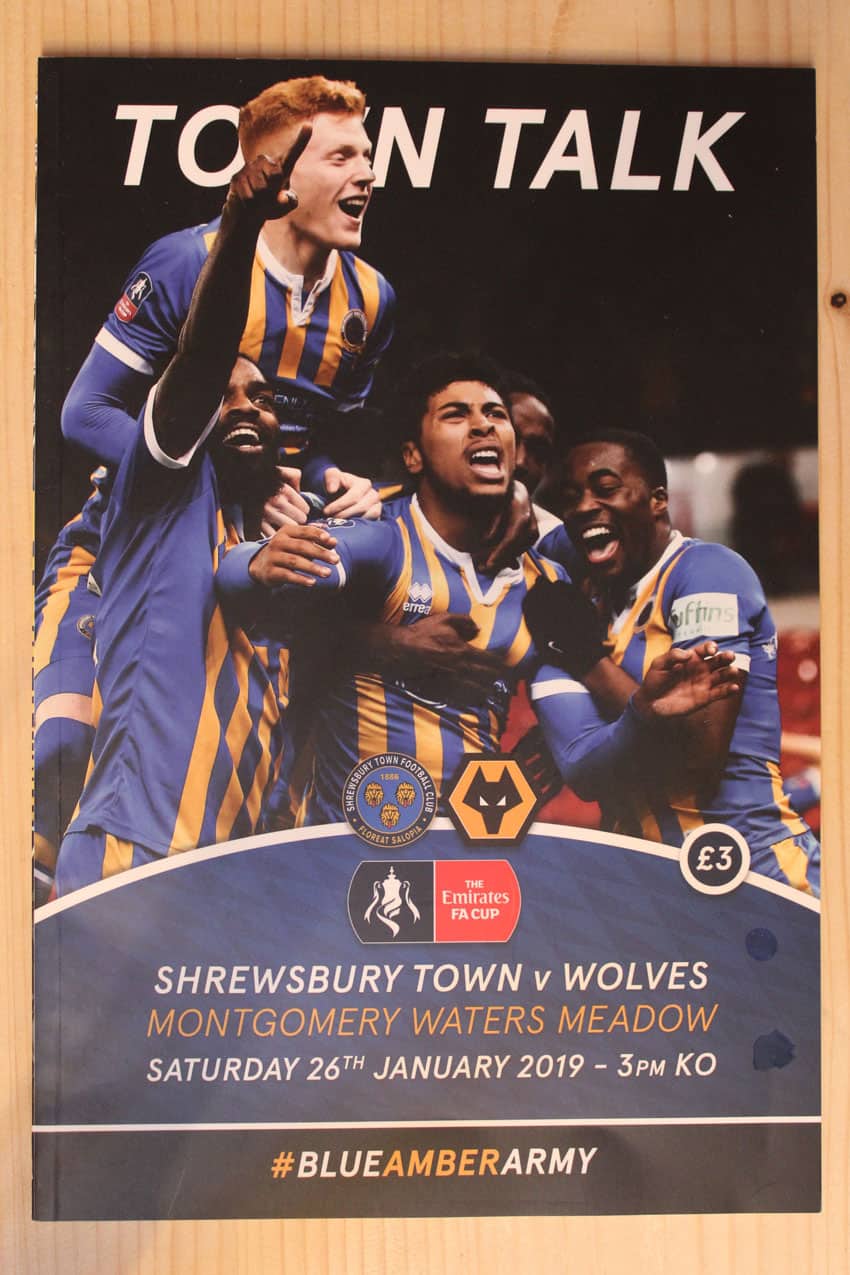 Shrewsbury Town FC v Wolverhampton Wanderers FC